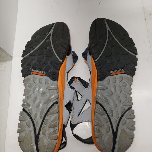 Merrell High Rise performance Mens Sandals shoes 14 gray Outdoor summer Strappy - Picture 4 of 12